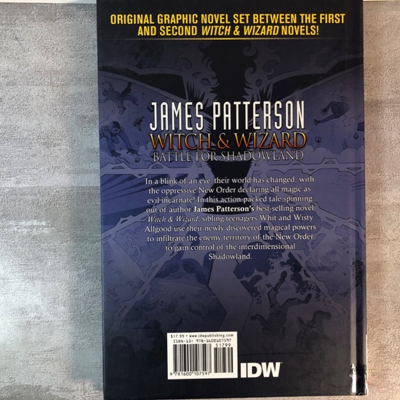 Witch & Wizard: Battle for Shadowland (Witch & Wizard (Graphic Novels)) [Hardcov - Picture 4 of 5